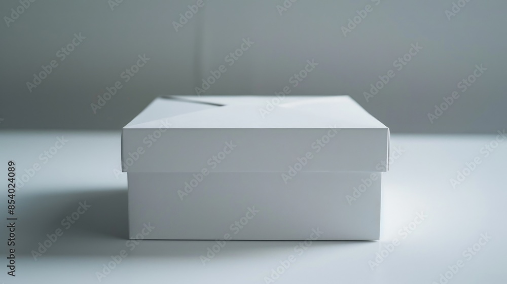 Poster A simple box sitting on a table