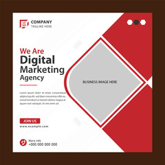 Social Media Post Template Design for Social Media