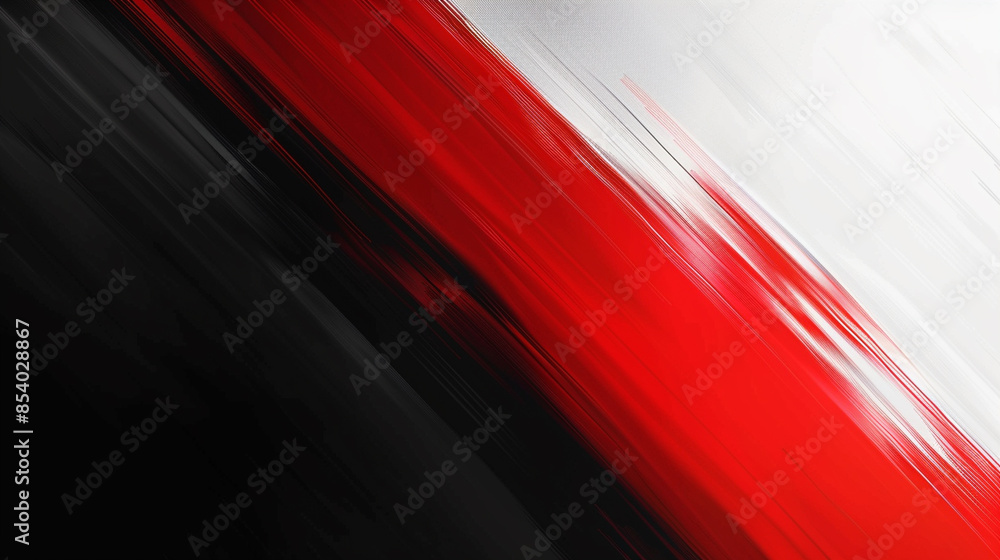 Canvas Prints red, black and white gradient background. powerpoint and business background