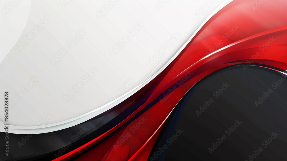 Canvas Prints red, black and white gradient background. powerpoint and business background