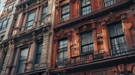 A large structure with a prominent clock face, suitable for urban or cityscape photography