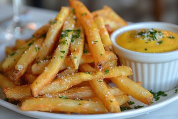 French fries professional advertising food photography