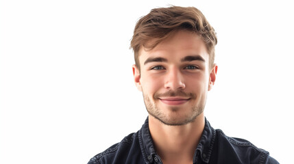 Obraz premium russian male person smiling portrait