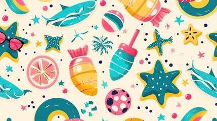Summer holiday wallpaper