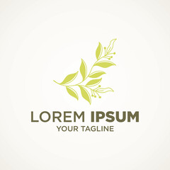 Nature floral botanical Design vector