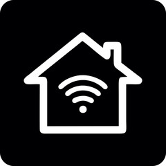 Wifi, wireless, internet signal icon logo template