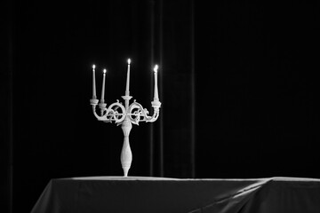 candlestick holder in theater
