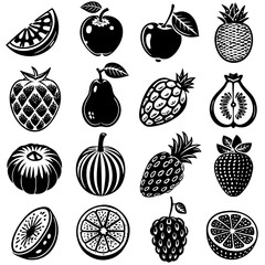 20-sets-of-hand-drawn-fruits