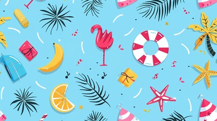 Summer holiday wallpaper