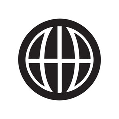 Obraz premium Silhouette of Business Element Logo Icon Isolated in White