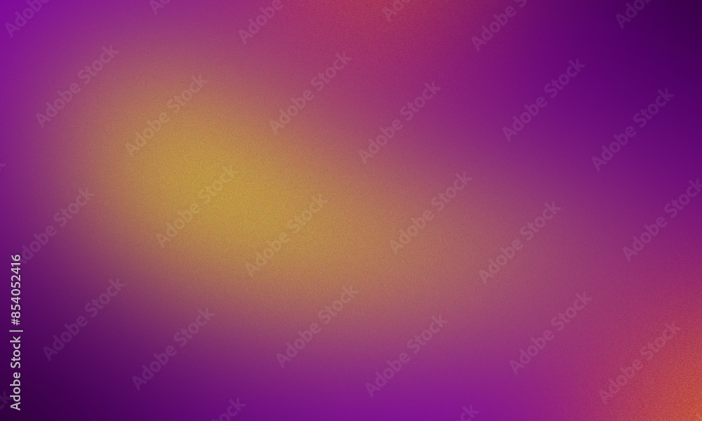 Aufkleber smooth transition between purple and yellow with a grainy texture in an abstract background