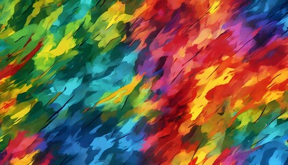 camouflage rainbow background, modern texture