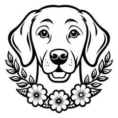 A Whimsical Dog Illustration