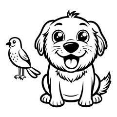 Cartoon Canines: A Whimsical Dog Illustration