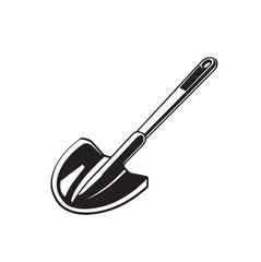 shovel illustration