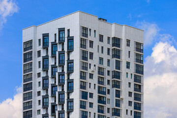 Texture of modern buildings, background for design.