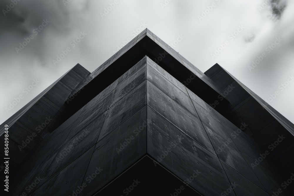 Poster a classic structure with a unique architecture