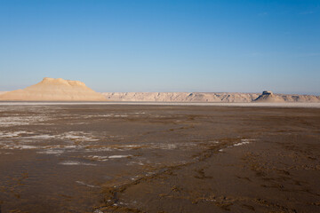 Karyn Zharik depression, Mangystau region, Ustyurt natural reserve, Kazakhstan