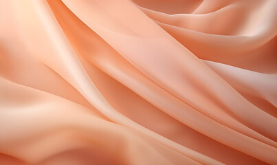 Cloth. Fabric texture background. Chiffon. Lightness. Pink banner. Abstraction.