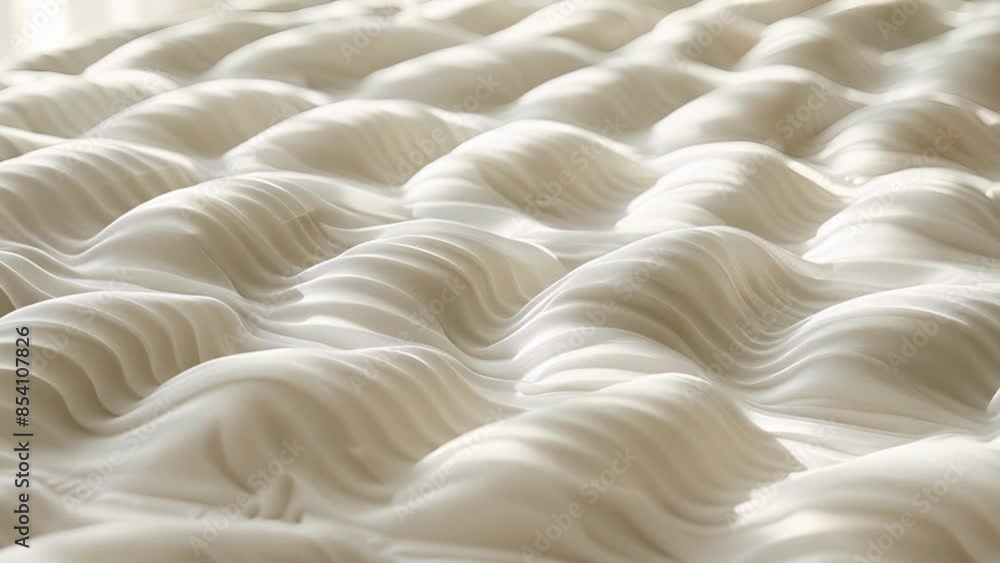 Poster A zoomedin image of a fold in the sheets showcasing the delicate d and plushness of the bamboo fabric.