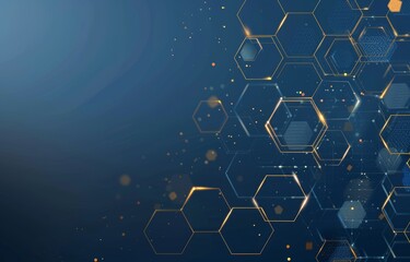 Stylish Presentation Template with Geometric Pattern Generative AI