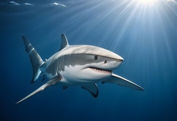 Naklejka premium great shark