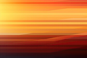 Fototapeta premium Warm sunset gradient with orange and yellow tones.