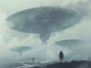 Mysterious Alien Invasion Thwarted by Human Ingenuity in Dramatic Sci Fi Landscape