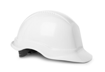 Hard hat isolated on white. Safety equipment