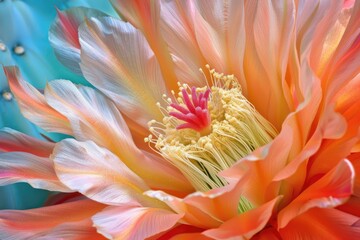 Close-up of a Desert Flower in Bloom.