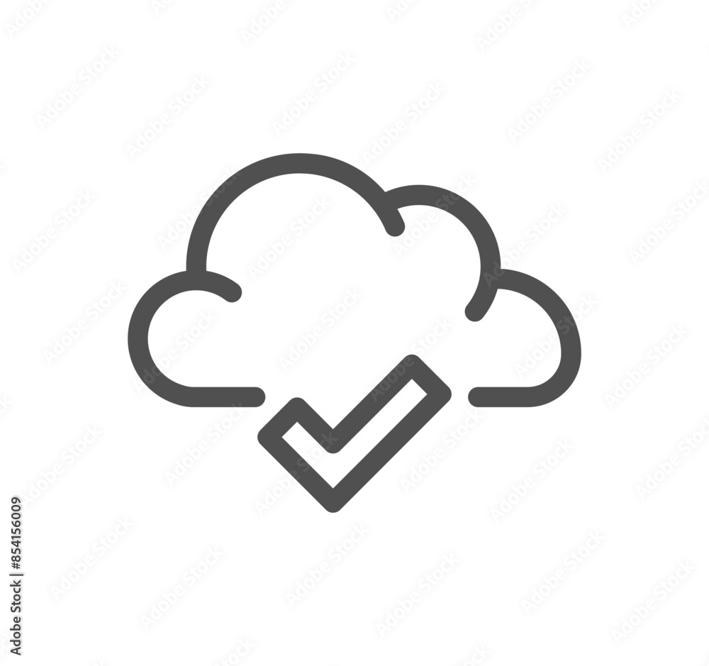 Poster data exchange related icon outline and linear vector.