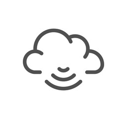 Data exchange related icon outline and linear vector.
