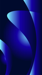 Glowing blue gradient dark background