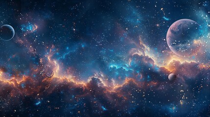 space galaxy background