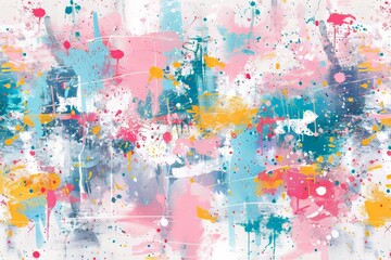 Vibrant Urban Graffiti Art Background for Modern Designs Generative AI