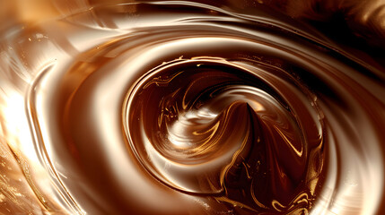 Astonishing chocolate swirl - Powered by Adobe