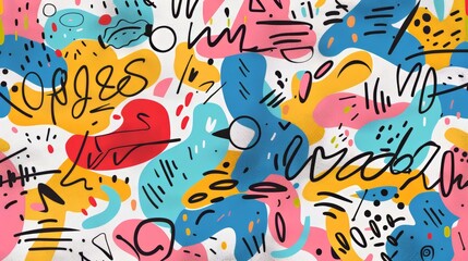 Vibrant Urban Street Art Background for Modern Designs Generative AI