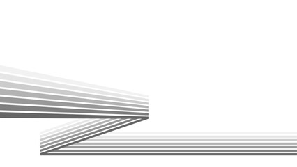 Background with gray gradient lines changing direction