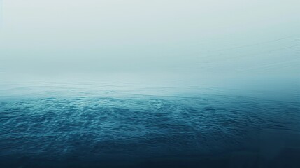 Obraz premium Serene Blue Gradient Tranquil Minimalist Background with Depth and Texture for Modern Design Projects HighResolution Stock Image