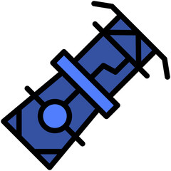 chassis filled line icon