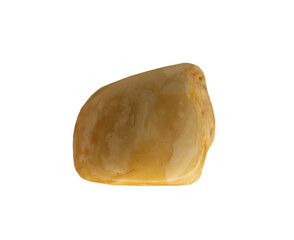 amber on the  white, isolated