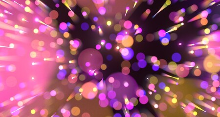 Digital background for tech, AI, data