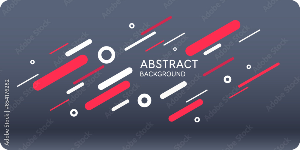 Poster background with abstract shapes. a template for design and creativity. the composition of the figure