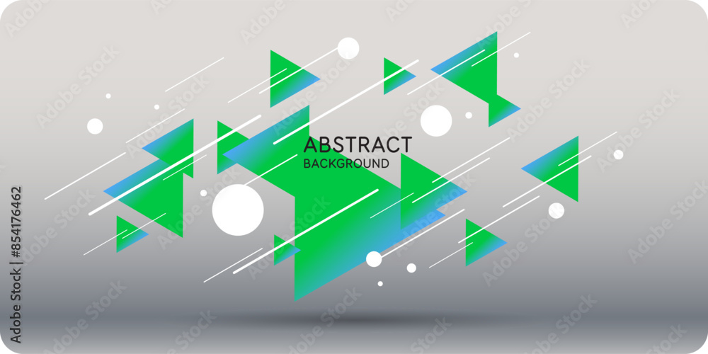 Poster background with abstract shapes. a template for design and creativity. the composition of the figure