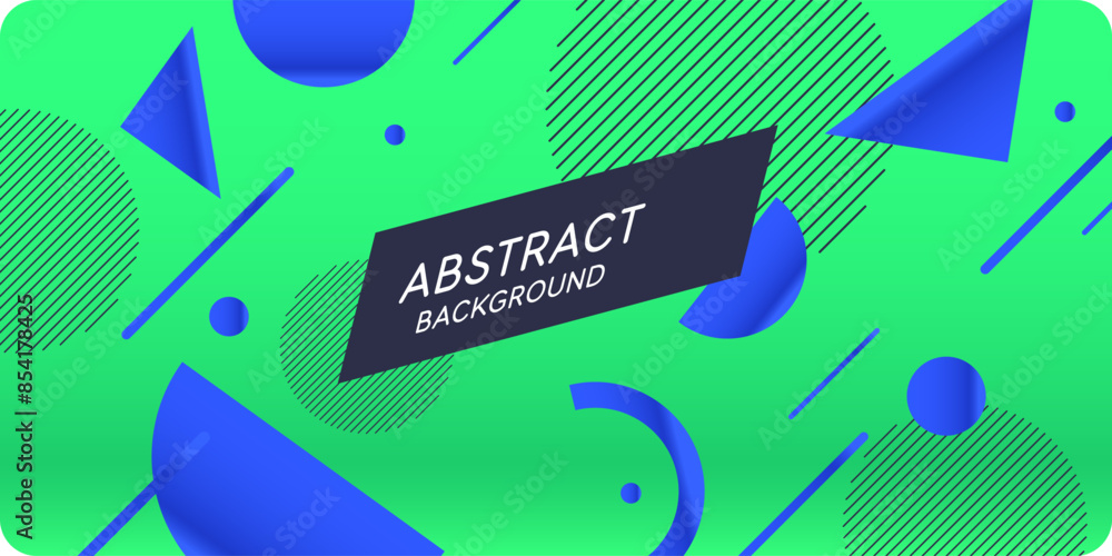 Poster background with abstract shapes. a template for design and creativity. the composition of the figure