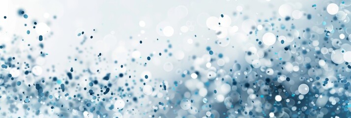 Fototapeta premium Vibrant Blue Dots on White Background for Creative Projects Generative AI