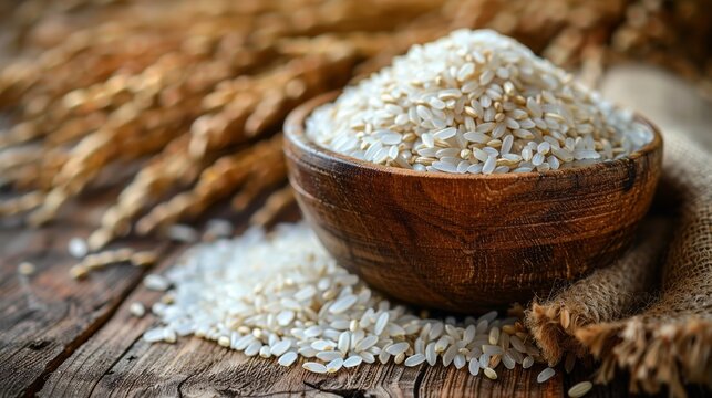 Mon Rice Stalks
