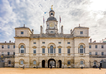 Royal horse guards building in London, UK