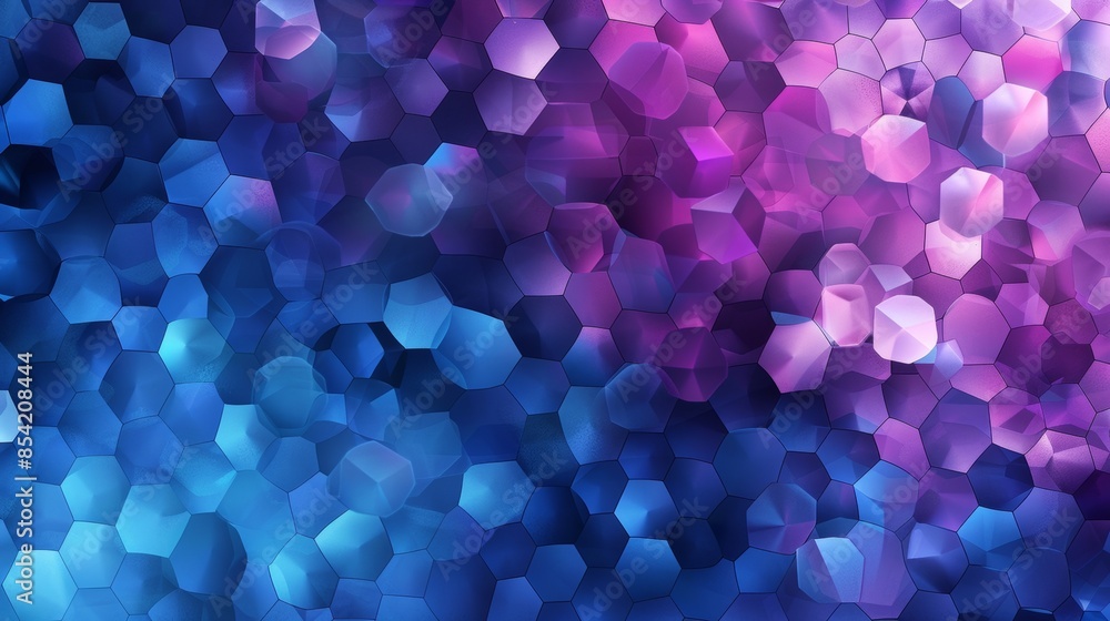 Poster 3d rendering of a multicolor abstract geometric background.