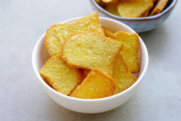 Crispy butter and sugar bread